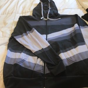 Front zip up hoodie